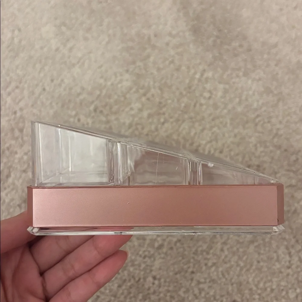 Clear and Brown Acrylic Organizer